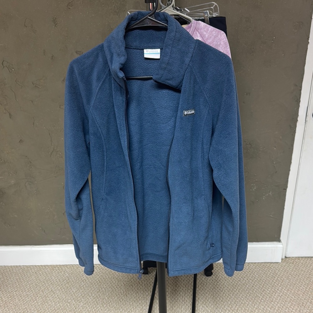 Columbia Blue Fleece Jacket